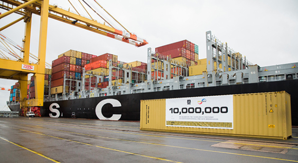 Ten millionth container for MSC Gate